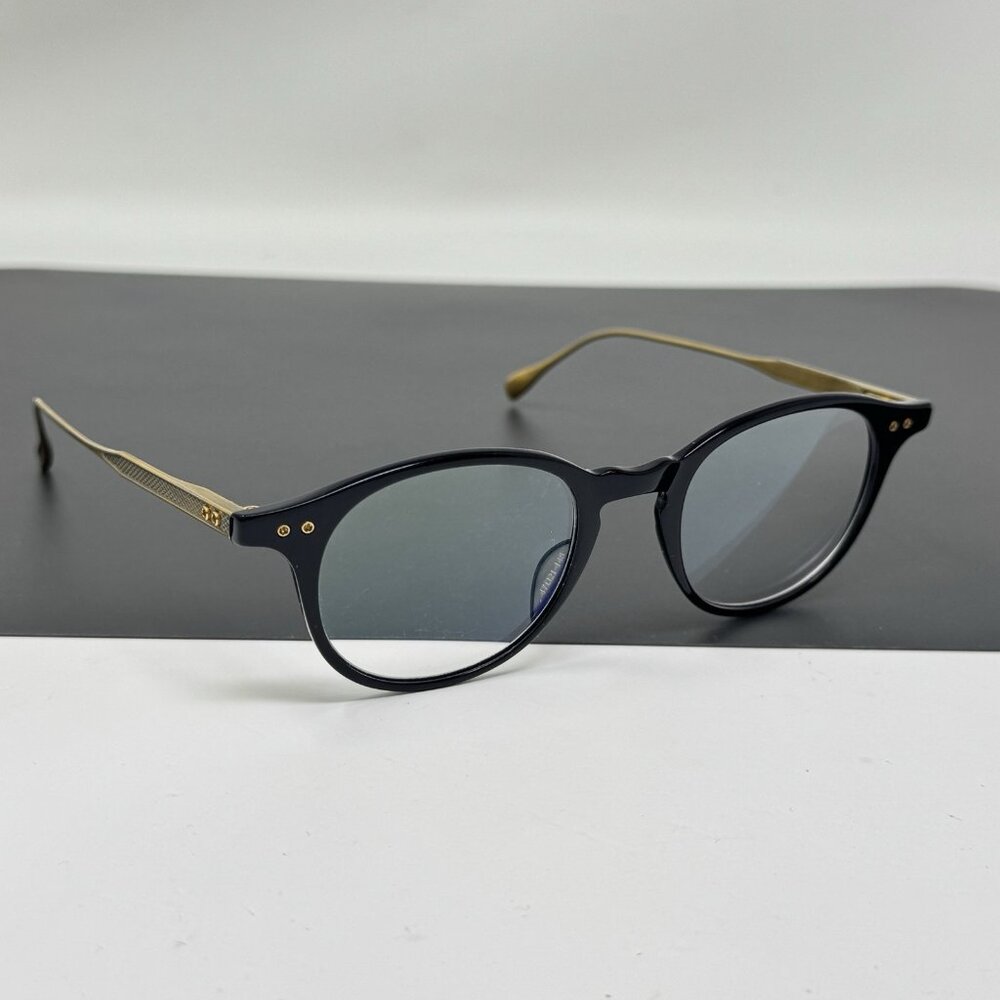 Dita Ash Eyeglasses NVY-GLD Navy Blue Gold 47mm Frames Japan